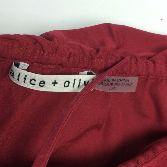 New Alice and Olivia Jada Cape Dress Size Large - Picture 4 of 5